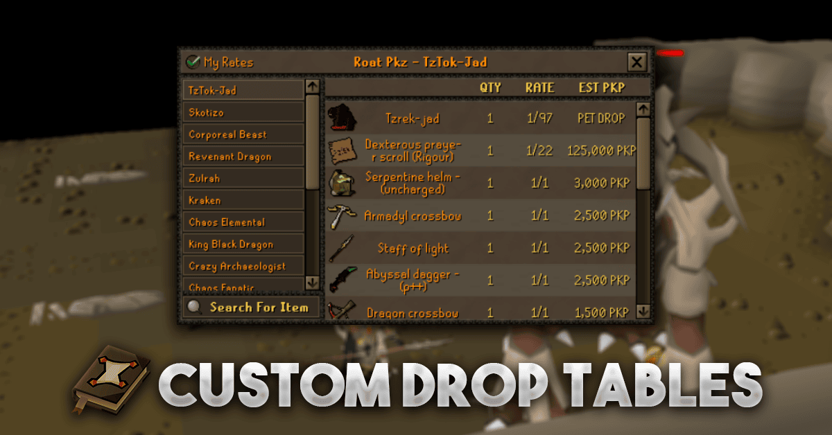 ❤️ ROAT PKZ ✅ PVP ✅ GAMBLING ✅ OSRS