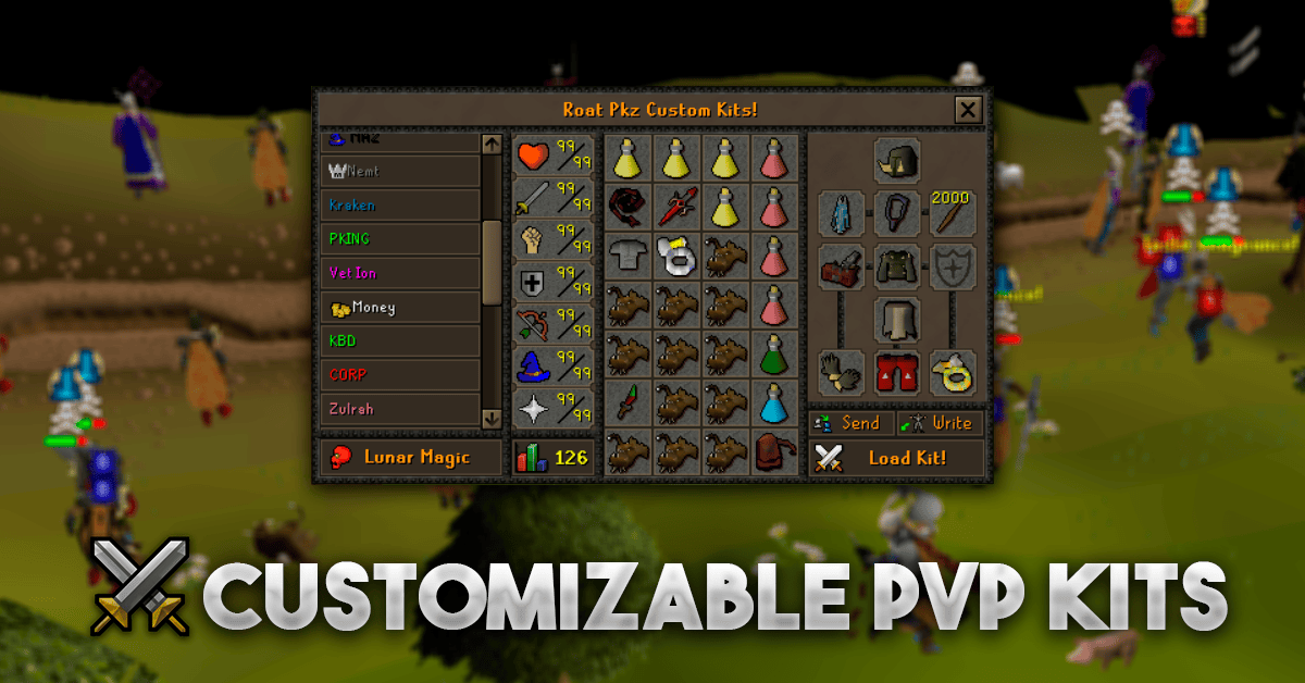 ❤️ ROAT PKZ ✅ PVP ✅ GAMBLING ✅ OSRS
